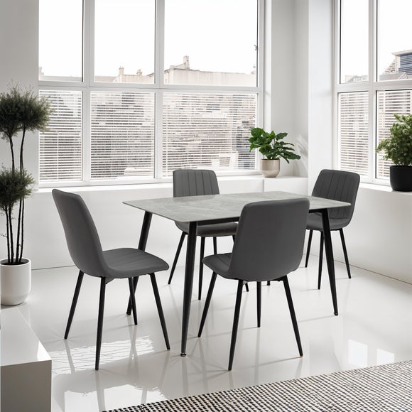 Riga Rectangular 4 Seater Dining Table - image 1