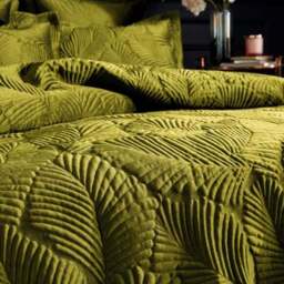 Paoletti Palmeria Embroidered Reversible Duvet Cover & Pillowcase Set - thumbnail 3
