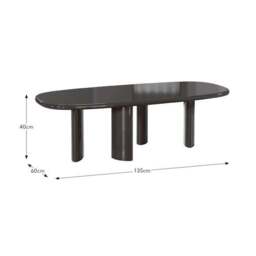 Elements Ellis Gloss Coffee Table - thumbnail 6