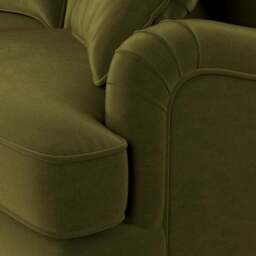 Beatrice II Velvet Corner Chaise Sofa - thumbnail 4