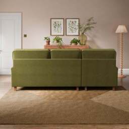 Beatrice II Velvet Corner Chaise Sofa - thumbnail 2