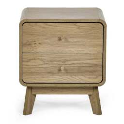 Ingrid 2 Drawer Bedside Table - thumbnail 4