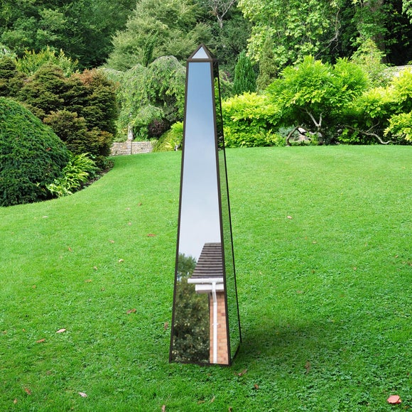 Obelisk Mirrored Indoor Outdoor Ornament - image 1
