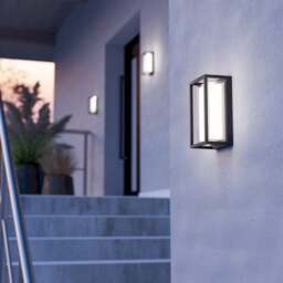 EGLO PIR Sensor LED Outdoor Wall Light - thumbnail 1