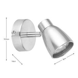Alto Adjustable Spotlight Wall Light - thumbnail 6