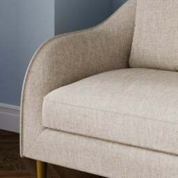Jessie Flatweave Compact 3 Seater Sofa - thumbnail 4