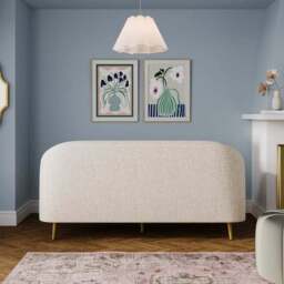 Jessie Flatweave Compact 3 Seater Sofa - thumbnail 2