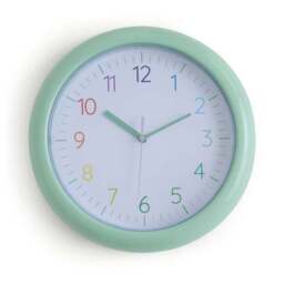 Charlie Rainbow Numeral Round Plastic Wall Clock - thumbnail 3