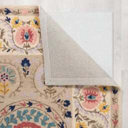 Hani Floral Wool Rug - thumbnail 5