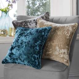 Crushed Velour Cushion - thumbnail 5