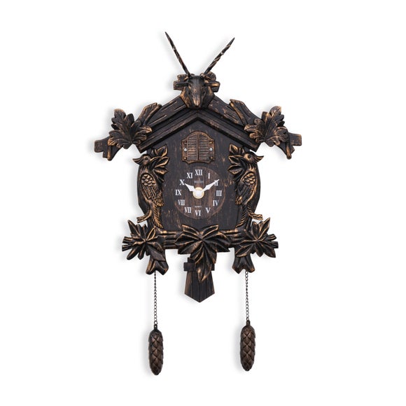 Acctim Lindau Bronze Cuckoo Wall Clock - image 1