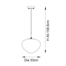 Vogue Ella Pendant Light - thumbnail 5