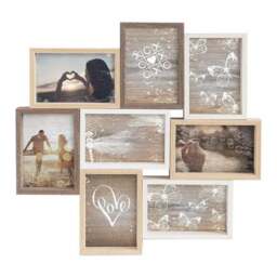 Nielsen 8 Picture Wooden Multi Photo Frame - thumbnail 2