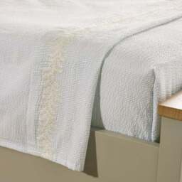 Dorma Bramcote Stripe 100% Cotton Flat Sheet - thumbnail 2