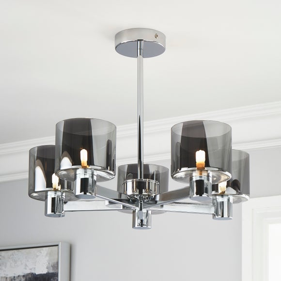 Erin 5 Light Semi Flush Ceiling Light - image 1