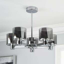 Erin 5 Light Semi Flush Ceiling Light - thumbnail 2