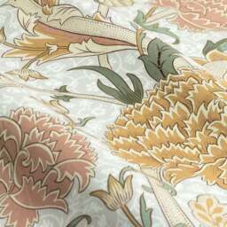 Morris & Co. Cray Chenille Pencil Pleat Curtains - thumbnail 3
