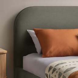 Silentnight Fara Bed Frame, Velvet - thumbnail 3