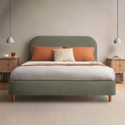 Silentnight Fara Bed Frame, Velvet - thumbnail 2