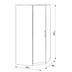 Hyde Corner Wardrobe - thumbnail 2