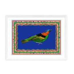 East End Prints Birdframe Tanager Print - thumbnail 2