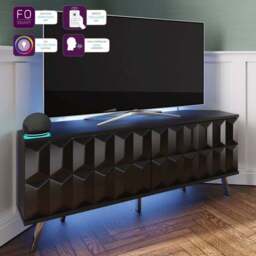 "Elevate SMART LED Corner TV Unit for TVs up to 55""" - thumbnail 2