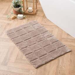 Grid Tufted Bath Mat - thumbnail 1