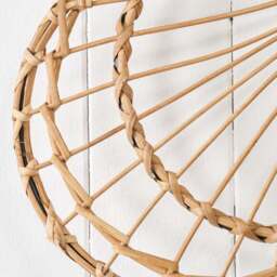 Natural Rattan Butterfly Wall Art - thumbnail 4