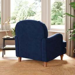 Beatrice II Matte Velvet Armchair - thumbnail 2