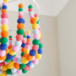Julie Pom Pom Easy Fit Pendant Shade - thumbnail 4