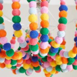 Julie Pom Pom Easy Fit Pendant Shade - thumbnail 3