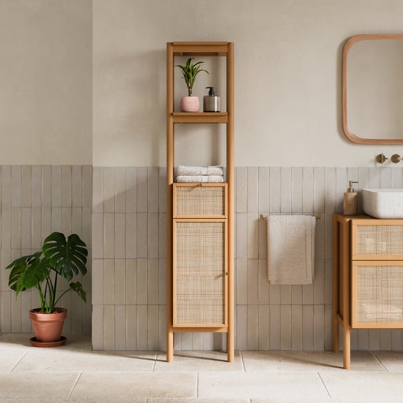Arden Bamboo Tallboy Storage Unit - image 1