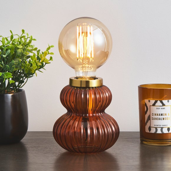 Nolan Ribbed Table Lamp Base - image 1