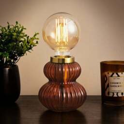 Nolan Ribbed Table Lamp Base - thumbnail 2