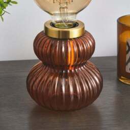 Nolan Ribbed Table Lamp Base - thumbnail 3