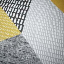 Catherine Lansfield Larsson Geo Reversible Duvet Cover and Pillowcase Set - thumbnail 3