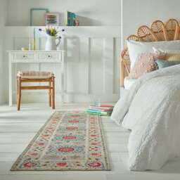 Hani Floral Washable Runner - thumbnail 1