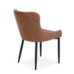 Set of 2 Montreal Dining Chairs, Faux Leather - thumbnail 5