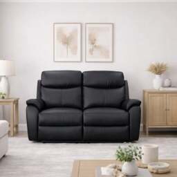 Aspire Kingsmere Leather Power Recliner 2 Seater Sofa