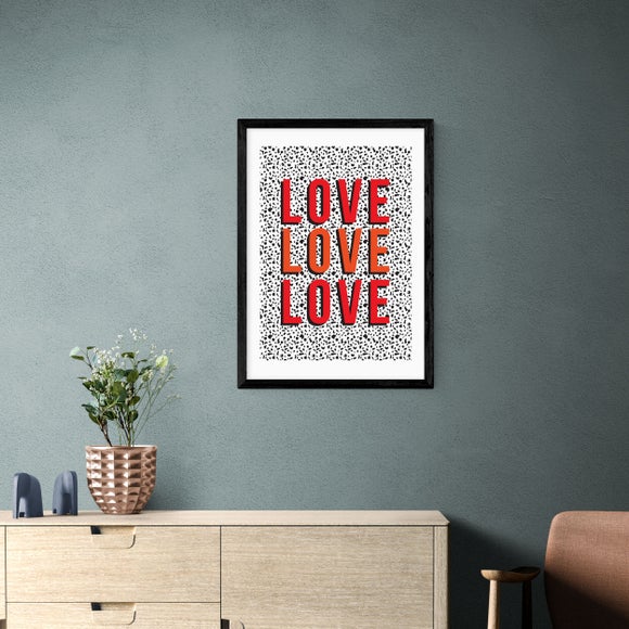 East End Prints Love Love Love Print by The Native State - image 1