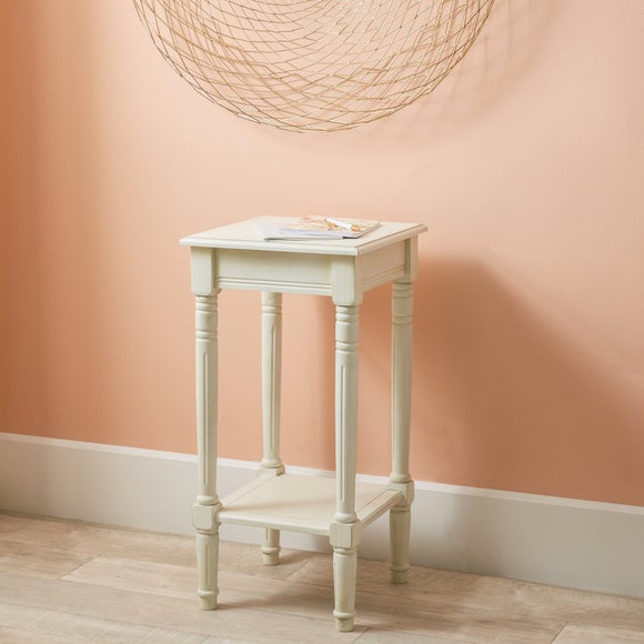 Pacific Heritage Square Side Table, Painted Pine - image 1