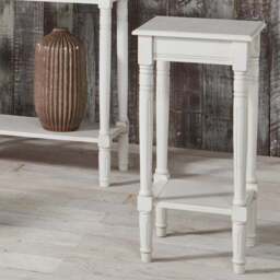 Pacific Heritage Square Side Table, Painted Pine - thumbnail 2