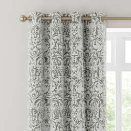 Alora Chenille Thermal Eyelet Curtains - thumbnail 1