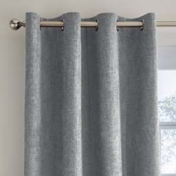 Ensley Chenille Blackout Eyelet Curtains - thumbnail 1