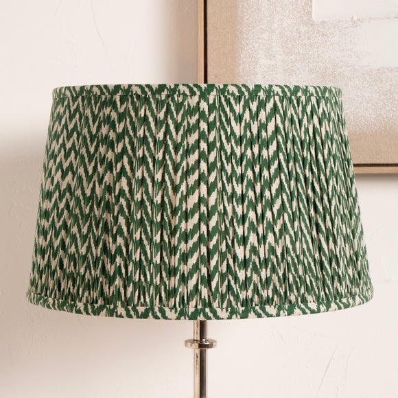 Vienna Chevron Mushroom Pleat Lamp Shade - image 1