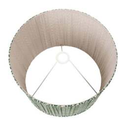 Vienna Chevron Mushroom Pleat Lamp Shade - thumbnail 5