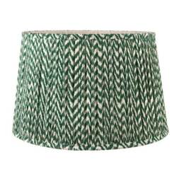 Vienna Chevron Mushroom Pleat Lamp Shade - thumbnail 2