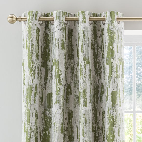 Abstract Global Eyelet Curtains (Blackout Available) - image 1