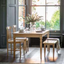 Elda 6-10 Seater Rectangular Extendable Dining Table - thumbnail 3