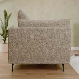 Ruby Chunky Chenille 2 Seater Sofa - thumbnail 2